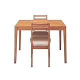 シンプルダイニングセット　　ナチュラル　３点（長方形）