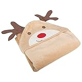 JoJo Maman Bebe Hooded Towel, Reindeer by JoJo Maman B?b?