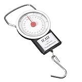 TOOGOO ( R )ポータブル旅行荷物スケールスーツケース吊り下げフック22 kg 50lbの測定テープ