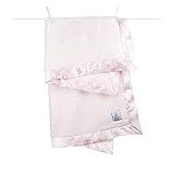 Little Giraffe Chenille Houndstooth Blanket, 29"x35", Pink [並行輸入品]