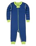 Hatley ハットレイ 男の子 ブルーライムストライプ カバーオールパジャマ 75cm ~ 80cm 、12-18M(74-79cm) マルチカラー 綿100% DR5STRI328