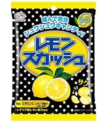 Amazon.co.jp: △不二家 レモンスカッシュキャンディ 約100個 大容量