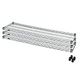 ルミナス 25mm/スチール棚(幅121.5×奥35.5cm)[スリーブ付] 3枚 SHL1235SL2-3 [ホーム&キッチン]