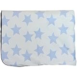 Snuggle Baby Star Baby Blanket, Sky Blue, Moses/Crib/Pram by Snuggle Baby