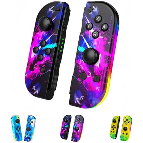 Nintendo JOY-CON (L)/(R) ネオンパープル/ネオンオ… Nintendo JOY-CON