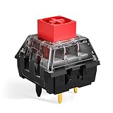 Kailh Box V 2赤色機械ゲームキーボード5針板取付/RB/SMD DIY防水防塵スイッチ（Kailh Box V 2赤色36個）