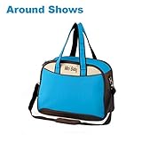 KANGMING マザーズバッグ 3way ママバッグ 大容量 ハンドバッグ ショルダーバッグ シンプル 軽量 ベビー用品収納バッグ (ブルー)