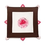 Pavilion Gift Company Lovie Baby Blanket, Strawberry Sundae, 13 by Pavilion Gift Company