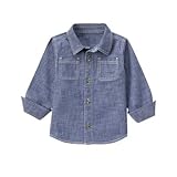 クレイジーエイト Crazy 8/ シャンブレーシャツ シャンブレーブルー 18～24ヶ月【並行輸入】