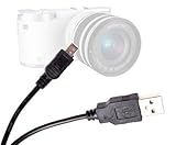 DURAGADGET Mini USB Digital Data Sync Cable for Samsung NX300 Compact System Camera with 20-50mm Len