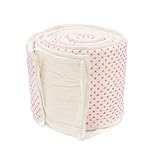 Auggie Crib Bumper, Cross Stitch/Pink by Auggie [並行輸入品]