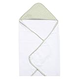 Trend Lab Sea Foam Dot Hooded Towel, Sage by Trend Lab [並行輸入品]