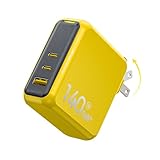 AOHI 140W PD 充電器 USB-A & USB-C 3ポート【独自技術GaN Ultra採用 / PD3.1+QC5.0対応 / 