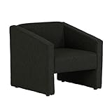 arne ソファー 1人掛け 肘付き プチコンパクトソファJET ファブリック生地 ブラック