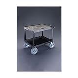 エスコ ６１０ｘ８１０ｘ８４０ｍｍ／２段ツールワゴン 樹脂製 EA956AH-8