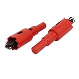 uxcell バイメタルホールソー バネロード 19.5mm直径 M42 HSS 2個入