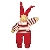 Keptin-Jr Waldorf Style Organic CottonTiny Dolls Red [並行輸入品]