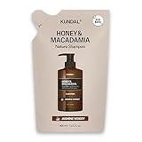 【クンダル】ジャスミンウッディの香り ｜シャンプー 詰め替え 400ml ｜ハニー&マカダミア ネイチャー 弱酸性 ディープクレンジング 香水シャンプー