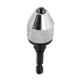 XCSOURCE 1/4 " 6.5mm パワーキーレスドリルビット チャックアダプタコンバータ 六角シャンク変換 BI147