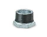 Everflow Supplies gmbu1126 1 – 1 / 2 " x 1 – 1 / 4 "ブラック継手ブッシュ可鍛性鉄with六角ヘッド