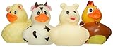Rhode Island Novelty 2' Barnyard/Farm Animal Rubber Ducks (12 Piece) [並行輸入品]