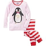 オシュコシュ OSHKOSH/ 2ピースペンギンサンフィットコットンパジャマ ピンク スリープウェア 24ヶ月【並行輸入】