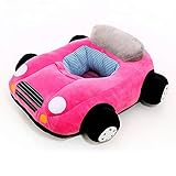 ふわふわベビーチェア　ベビーソファー　安全お座り練習　車　ぬいぐるみソファー　暖かい　可愛い　柔らかい　 70 * 65cm　ピンク