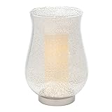 Candle Impressions cat11858cs CrackleガラスUrn withプログラム可能なタイマー、7.5 27.5