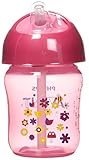 Phillips Avent Twist n Sip Straw Cups 9 oz, Girl Colors, SCF760/20 by Phillips Avent