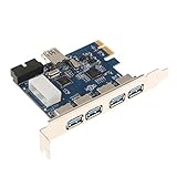 IPOTCH PCI-E →USB 3.0 4-ポート　19 ピン　PCI 高速拡張カード　デスクトップ対応　アルミ+ PCボード　　