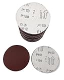 Mignon Lapin えらべる 17種類 マジック サンドペーパー ディスク サンダー 用 125mm 100枚 セット 穴なし (10 #150)
