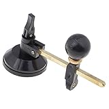 B Blesiya ガラス円形カッター　コンパスデザイン　調整可能　最大範囲200mm　強力な吸盤　品質保証