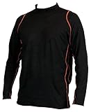 TRUSCO 吸湿発熱ウェア ティーバーナー ハイネックシャツ L TSBTL