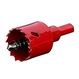 1ピース掘削穴鋸切断キットオープナードリルビットカッターholesaw用アルミ鉄ステンレス鋼板金属板