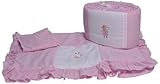 Baby Doll Bedding Gingham Mini Crib/ Port-a-Crib Bedding Set, Fairy Tale by BabyDoll Bedding