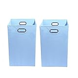 Modern Littles Organization Bundle-2 Laundry Bins, Sky Blue by Modern Littles