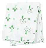 lulujo Bamboo Rayon Muslin Swaddling Blanket - Trees by lulujo Baby