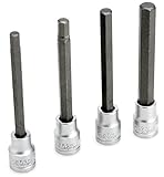 Performance Tool (W86022) 4-Piece Metric Brake Caliper Hex Bit Set [並行輸入品]