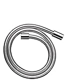 Hansgrohe 28282000 Starckホースfor Free Standing Tubfiller、48インチ、クローム仕上げ