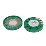 uxcell　内部スピーカー　マグネットスピーカー　ホーンスピーカー　外部　直径29mm　丸い　0.25W　16 Ohm　2個