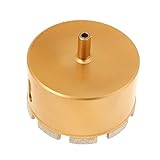 Lovoski ドリルビット　電気ドリル　磁器　大理石　花崗岩、スレート　ガラス　切削工具　使いやすい　２８サイズ選べ - ゴールド, 90mm