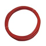 TRUSCO ポリウレタンチューブ 10X6.5mm 10M巻 レッド