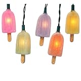 Kurt S. Adler, Inc. UL0693 Kurt Adler 10-Light Plastic Popsicle Light Set