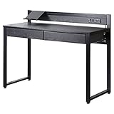 パソコンデスク ブラック IWP-278