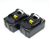 ジョウヒン 2セット 人気新品マキタBL1830増量BL1860互換バッテリー18V 6.0Ah