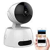 ネットワークカメラ 防犯カメラ 監視カメラ スマホ パソコン対応 屋外 室内 IPカメラ 【WIFI ワイヤレス HD高画質 暗視 録画 ペット 小型 撮影 動体検知 音声双方向対話 アラーム機能 子