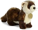 Aurora World Miyoni黒足フェレットぬいぐるみ