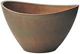 GREEN HOUSE SOFT PLASTIC PLANTER 楕円L ブラウン 2957-A/BR