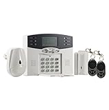 LineMak Central Wireless/full wired alarm motion detector, LCD display. [並行輸入品]