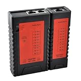 NOYAFA NY-468 ワイヤロケーター マルチケーブルテスター lan RJ45/RJ11対応 電話配線やLANケーブルの測定 ツイストペアケーブル測定